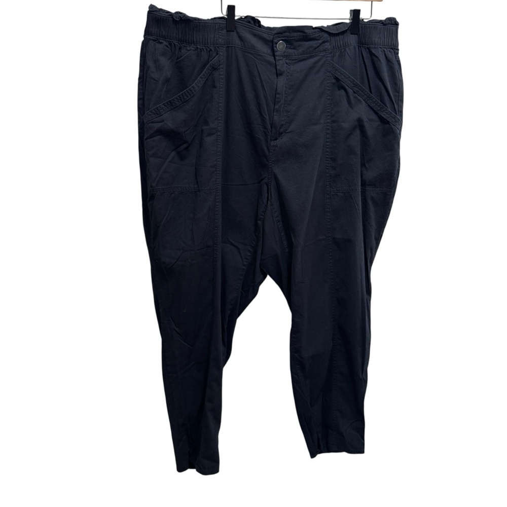 Old Navy Black High Rise Soft Utility Pants Size 3x